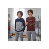 BONBON Genç Erkek Pamuklu 2 Adet 2'li Pijama Takımı AL008 V1, AL003 V1 BB2463