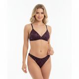 Bonbon Kadın Balensiz Desteksiz Üçgen Bralet Sütyen ve String Külot 2'li Takım BB2259