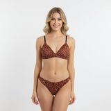 Bonbon Kadın Balensiz Desteksiz Üçgen Bralet Sütyen ve String Külot 2'li Takım BB2267