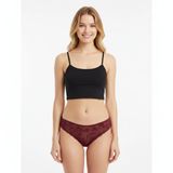 Bonbon Kadın Dantelli Kiraz Renk Slip Külot BB2028