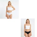 Bonbon Kadın Pamuklu İnce Dantelli 2'Li Paket Slip Külot BB2164