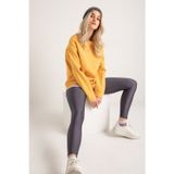 bonbonetti chocolate baby&kids Kadın Antrasit Gri Yüksek Bel,günlük ve Sporda Kullanım Iç Göstermez Toparlayıcı Parlak Disco Tayt