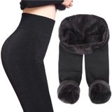 Bonbonetti Chocolate Baby&Kids Peluşlu Kışlık Termal Tayt Içlik Siyah Kadın Peluş Tayt Içi Polar Termal Kadın Taytı %95 Polyester Siyah L-Xl