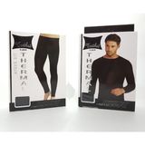 Bonbonetti Erkek Termal Tayt ve Atlet Takım 2'li Set - XL - Siyah