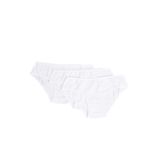 Bonbonetti Slip Külot 3'lü Paket%100 Pamuk İç Giyim, 2XL, bon5498685485, Beyaz, kadın