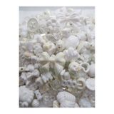 Boncuk Abla Beyaz Jelly Charm Boncuk Karışık 30 Adet Figür Plastik Boncuk