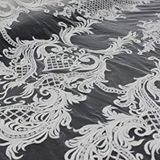 Boncuklu 14 Metre Dantel Kumaş 2017011B