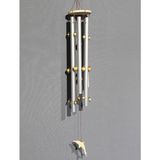 Boncuklu Metal Rüzgar Çanı Model 2 - Renkli - 1 lt