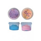 Boncuklu Slime + Normal Slime 2 Adet + 2 Adet 4 Adet Oyun Hamuru