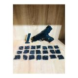 Boncuklu Uzi Silah + 21 Paket Mermi