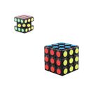 Boncuklu Zeka Küpü Küçük Rubik Küp Sabır Küpü (1 ADET) (EBAT: 5,5 CM X 5,5 CM) (PRS-BZ1K)