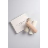 Bondberro Özel Kutulu 3 Adet 2 Katlı Müslin Örtü & Battaniye %100 Pamuklu Xl Boy 100 X 85 Cm ( Bej Taş Krem )