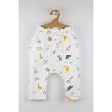Bondilolly %100 Pamuk Beli Lastikli Müslin Bebek Şalvar Pantolon - 5 - 6 Yaş - Sarı