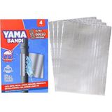 Bondit 10x15 cm 4 Adet Alüminyum Kaplı Ultra Güçlü Su Geçirmez Tamir Yama Bandı