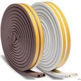 Bondit 2'li Kauçuk Kapı ve Pencere Izolasyon Bandı/fitili 5m X2 (10M) Siyah