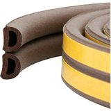 Bondit 2'li Kauçuk Kapı ve Pencere Izolasyon Bandı/fitili Çiftli 100X2 200 Metre Kahve Renk