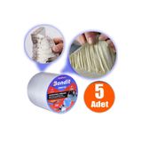 Bondit Çatı Izolasyon Ses Su Yalıtım Tamir Bandı Çamur Bant 10 Cm X 2 Metre (5 ADET)