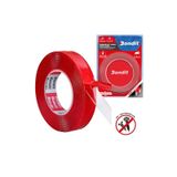 Bondit Silikonlu Çift Taraflı Akrilik Şeffaf Bant 18Mm x 2Mt