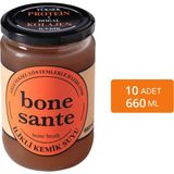 Bone Sante İlikli Kemik Suyu 10×660 ml – Katkısız, Sağlıklı, Türkiye Üretimi 1 Aylık Kür, Pratik Servis
