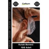 #Bone Su Geçirmez Polietilen Dayanıklı Şeffaf Esnek Yapı Hijyenik Günlük Koruyucu 100'lü Kulak Bones
