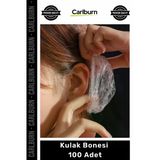 #Bone Su Geçirmez Polietilen Dayanıklı Şeffaf Esnek Yapı Hijyenik Günlük Koruyucu 100'Lü Kulak Bonesi