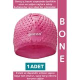 #Bone Su Sızdırmaz Esnek Yumuşak Silikon Havuz Deniz Yüzme Kulağa Su Geçirmez Büyük Beden Saç Bonesi