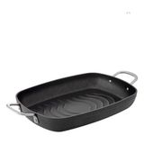 Bonera 35x25 cm Granit Çift Kulplu Balık Tepsisi