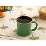 Bonera Emaye Kupa Bardak 550 ml Yeşil - Mug