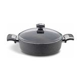 Bonera GRNT1044 30 cm Granit Kısa Basık Karnıyarık Tencere