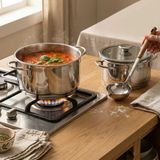 Bonera Kitchen Pure Steel 6 Parça Çelik Tencere Seti - Çok Renkli - 50