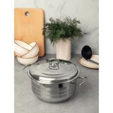 Bonera Masterchef Tekli Derin Tencere 30 Cm - Gri