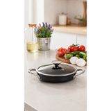 Bonera Pro Plus 20 cm Titanyum Kaplama Sahan Seti 2 Parça - Yumurta Menemen Tavası - Granit İç Kaplama