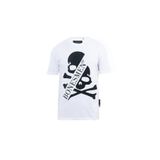 Bonesmen Yuvarlak Yaka Parlak Skull T-shirt