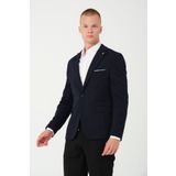 Bonesti Erkek Slim Fit Blazer Ceket Lacivert