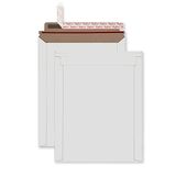 Bonfasvo Sert Postalar 30'lu Paket 23,5 x 29,8 cm Beyaz Kendinden Yapışkanlı Düz Kalın Kalın Karton Kraft Bükülmez Postalar Belge Fotoğrafları Resimler Kağıtlar Dosyalar CD için Soyma ve Mühür