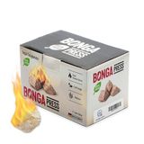 BONGA Soba, Şömine, Mangal Tutuşturucu 35 Adet 500 gr - Jel Ve Çıra Alternatifi Doğal Odun Yünü Press