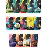 Bongardi Coffee 14X200 gr Filtre Kahve Seti Colombia Guatemala Santos Etiyopya Kenya Sumatra Peru Honduras Bkkarma - 2,8 kg - Çekirdek (Öğütülmemiş)