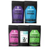Bongardi Coffee 5x200g KostaRika Tanzanya Ruanda Etiyopya Orjin Yöresel Kahveler (ÇEKİRDEK VEYA ÖĞÜTÜLMŞ SEÇLEBLİR)