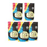 Bongardi Coffee Etiyopya Yöresel Blend Kahve Seti 5x200g (ÇEKİRDEK VEYA ÖĞÜTÜLMÜŞ SEÇİLEBİLİR)