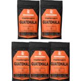 Bongardi Coffee Guatemala Yöresel Single Orjin Nitelikli Kahve Seti 5X200G (Çekirdek Veya Öğütülmüş Seçilebilir) - Öğütülmüş Filtre Kahve - 1 kg