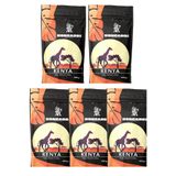 Bongardi Coffee Kenya Yöresel Blend Kahve Seti 5x200g(ÇEKİRDEK VEYA ÖĞÜTÜLMÜŞ SEÇİLEBİLİR)
