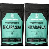 Bongardi Coffee Nicaragua Single Orjin Nitelikli Yöresel Kahve Seti 2X200G (Çekirdek Veya Öğütülmüş Seçilebilir) - Öğütülmüş Filtre Kahve