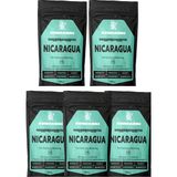 Bongardi Coffee Nicaragua Yöresel Single Orjin Nitelikli Kahve Seti 5X200G (Çekirdek Veya Öğütülmüş Seçilebilir) - Çekirdek (Öğütülmemiş) - 1 kg