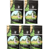 Bongardi Coffee Peru Yöresel Blend Kahve Seti 5X200G (Çekirdek Veya Öğütülmüş Seçilebilir) - Öğütülmüş Filtre Kahve