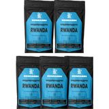 Bongardi Coffee Ruanda Yöresel Single Orjin Kahve Seti 5X200G (Çekirdek Veya Öğütülmüş Seçilebilir) - Çekirdek (Öğütülmemiş) - 1 kg