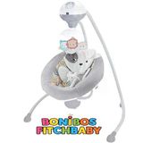 Bonibos Fitch Baby Dönerli Elektrikli Salincak Ana Kucağı / Elephant gray