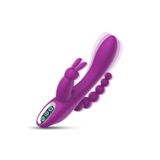 Bonilove 10 Farklı Titreşim Moduna Sahip Anal Ve Vajinal Uyarıcılı Usb Şarjlı Rabbit Vibratör