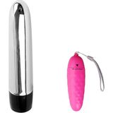 Bonilove 10 Farklı Titreşime Sahip 10 cm Mini Titreşimli Vibratör+Mini Vibratör