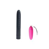 Bonilove 10 Farklı Titreşime Sahip 11 cm Mini Titreşimli Siyah Vibratör+Mini Vibratör