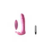 Bonilove 10 Metre Kumandanın Çekim Gücüne Sahip 7 Moda Sahip Titreşimli Vibratör+Mini Vibratör